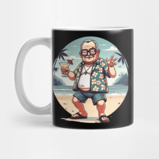 Enjoying at the beach Mug